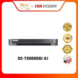 [DS-7208HQHI-K1/E] HIKVISION DS-7208HQHI-K1/E HD-TVI Series 8 Channel 4M-N / 1080P Compact 1U Pentabrid DVR