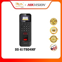 [DS-K1T804MF] HIKVISION DS-K1T804MF 2.4-inch LCD Standalone Fingerprint AC &amp; Time Attendance IC Mifare Card