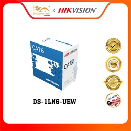 [DS-1LN6-UEW] Hikvision DS-1LN6-UEW REF :U/UTP 4Pairs cable-category 6-PVC Sheath
